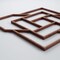 Ekena Millwork Small Loveland Decorative Fretwork Wood Wall Panels, Walnut, 11 3/8"W x 11 3/8"H x 3/8"T WALW12X12X0375LLDWA - alternate 3
